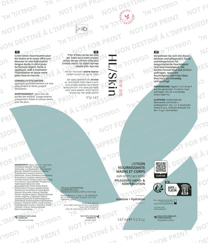 HL/Skin Lotion Nourrissante Mains et Corps