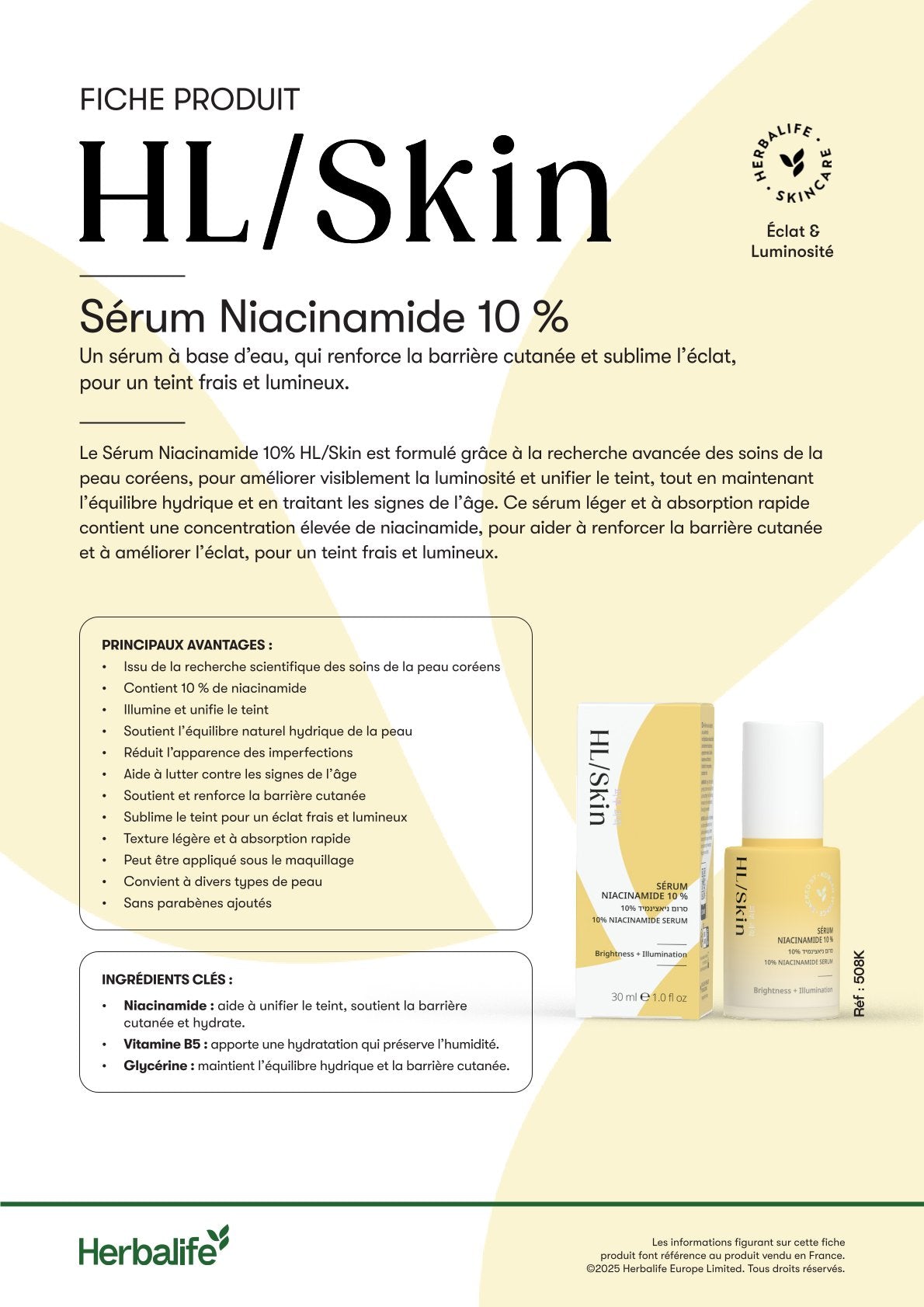 HL/Skin Sérum Niacinamide 10 %