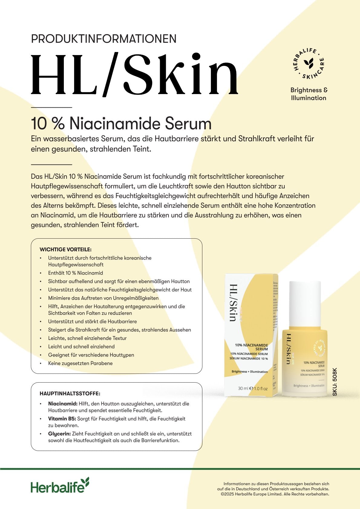 HL/Skin Sérum Niacinamide 10 %