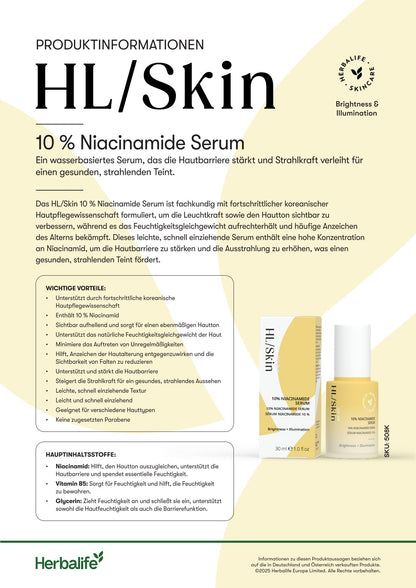 HL/Skin Sérum Niacinamide 10 %