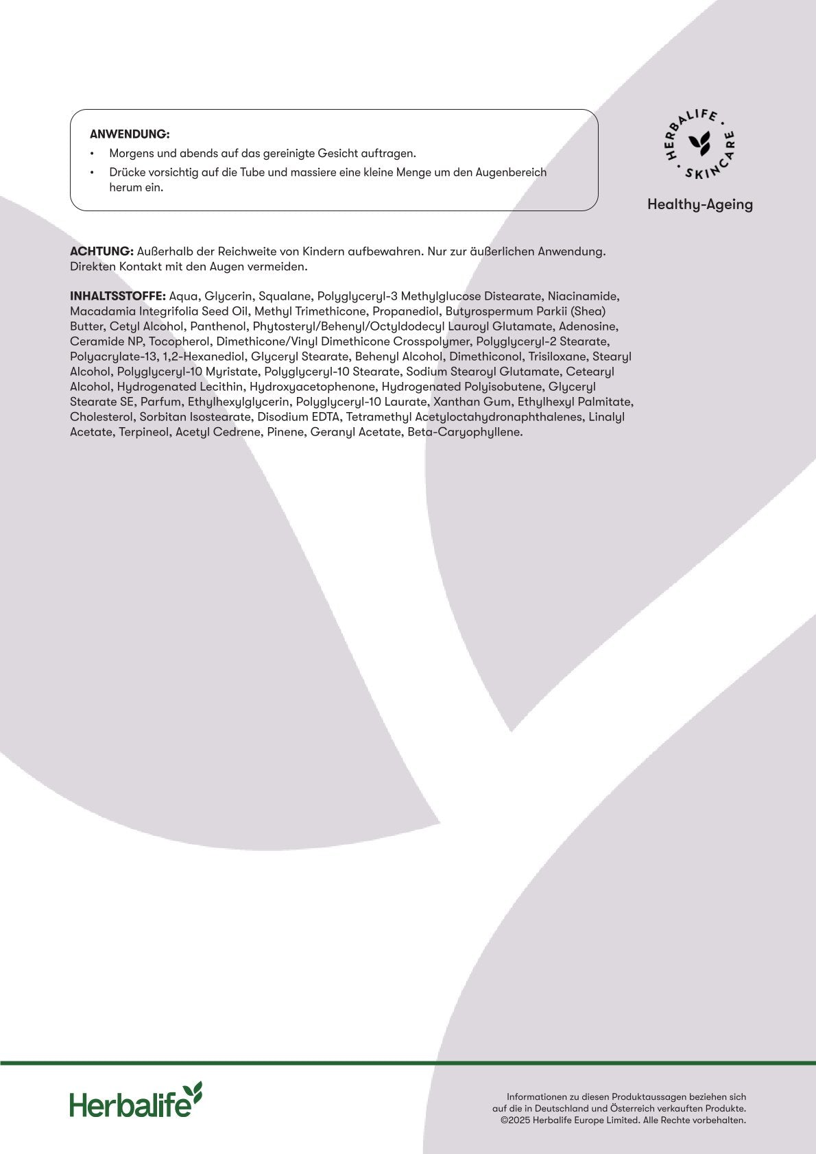 HL/Skin Crème Nourrissante Contour des Yeux