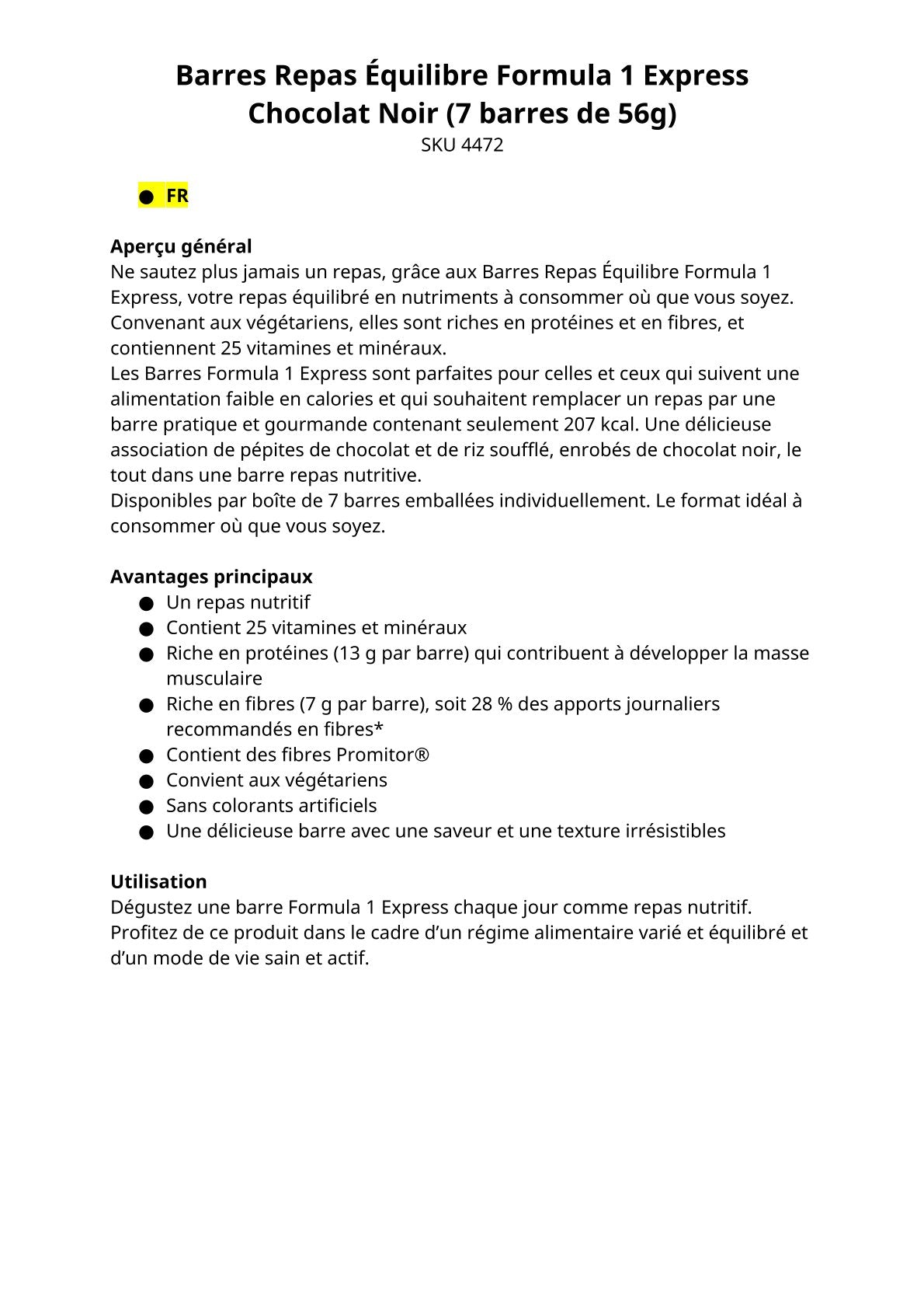 Formula 1 Express Riegel