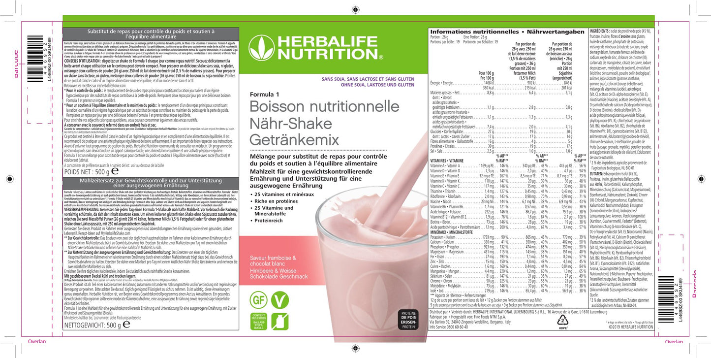 Boisson nutritionnelle protéinée (VE)